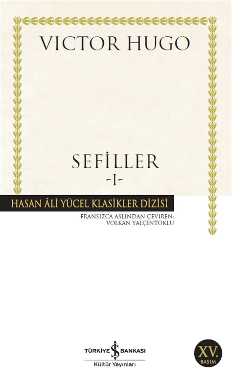 Victor Hugo SEFİLLER 2 CİLT Roper Yayınları