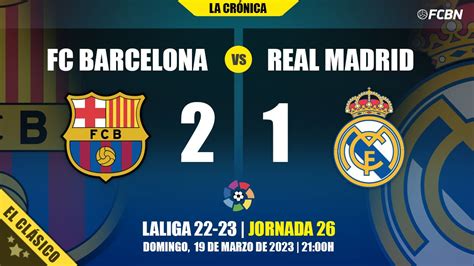 Barça 'sentences' LaLiga in discount against a weak Real Madrid (2-1)