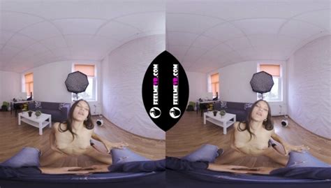 Virtual Reality Nude Striptease With Lady In Red Polina VR Porn Video VRPorn