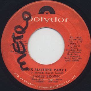 James Brown Sex Machine Part I Inch Polydor Root
