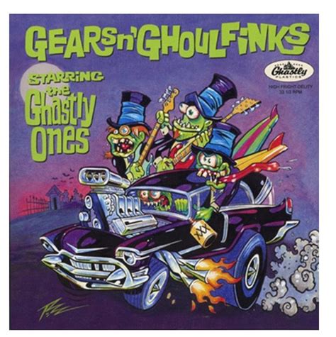 Monster Hot Rod Tunes Rat Fink Ed Roth Art Rats