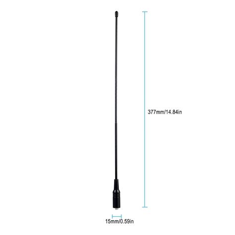 Retevis RT-771 Antenne Vhf/Uhf Dual Band SMA-F Voo... – Grandado