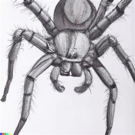 Desenho De Aranha Realista