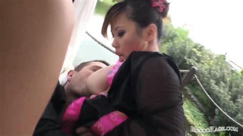 Blonde And Her Asian Friend Fucked In The Butt