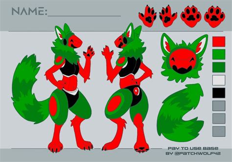 Watermelon Protogen Suit Made To Order Partially Custom Etsy