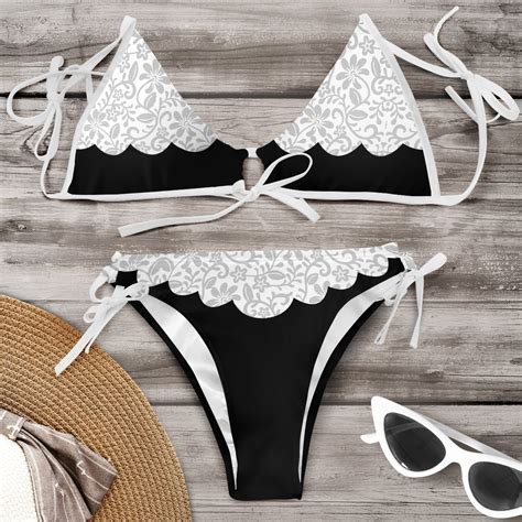 Re Zero Rem Ram Maid Bikini Swimsuit Fdm Anime Swimsuits