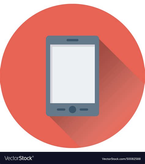 mobile icon royalty  vector image vectorstock