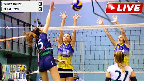 Pallavolo U18F F Lli Trinca Bresso Vs Serall DVB Diretta Streaming