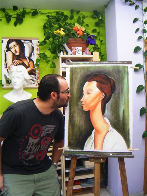 ESTUDIO LUKINI Dibujo Pintura RECORDANDO A MODIGLIANI