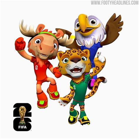 2026 Fifa World Cup Mascots Revealed Footy Headlines