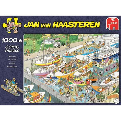 Jan Van Haasteren Comic Puzzle The Locks Pieces Jigsaw The