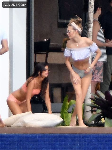 Elsa Hosk Sexy Victoria S Secret Angel During A New Lingerie Photoshoot In Miami Aznude