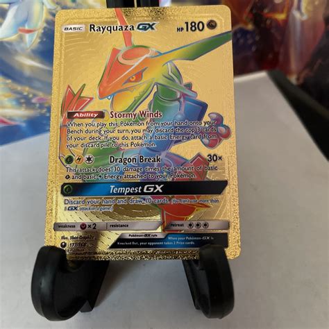 Rayquaza Gx Rainbow Rare Values Mavin