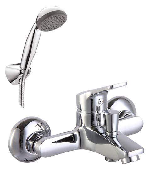 Смеситель Zenta Attivo Z1003 для ванны с душем, однорычажный, хром ...
