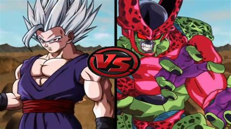 Gohan Beast Vs Cell Max Drag N Ball Budokai Tenkaichi Drag N Ball