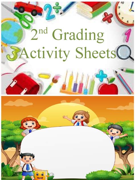 2nd Grading Activity Sheets Pdf