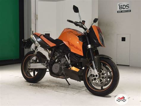 Купить б у KTM 990 Super Duke инжектор 6 передач в Балашихе оранжевый naked bike 2005 года на