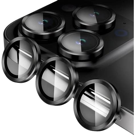Lentes Para Camera Do Iphone - Kit De 3 Lentes De Camera Comativel Para Iphone 15 Pro\15 Pro Max ...