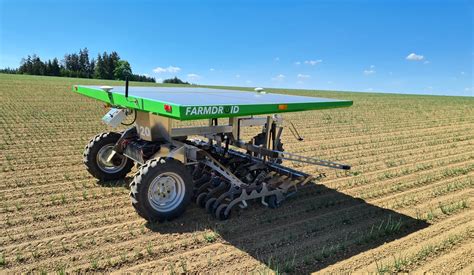 FarmDroid FD20 Autonomous Farming Robot Efficient Crop Management