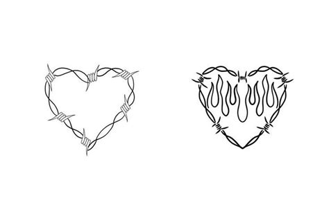 Barbed Wire Heart Tattoo Meaning Get Inspired FashionActivation