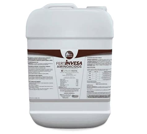 Fertilizante Fertinvesa Aminoácido Sc X 20 Lt Croper