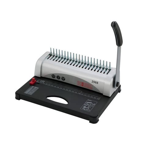 Comb Binding Machine - A4 Office Book Binder - Home Office