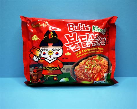 SAMYANG HOT CHICKEN FLAVOR RAMEN BULDAK KIMCHI Лапша со вкусом острой курицы и кимчи из Кореи