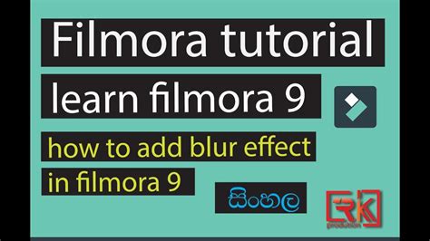 How To Add Blur Effect To Objects In Filmora 9 Youtube