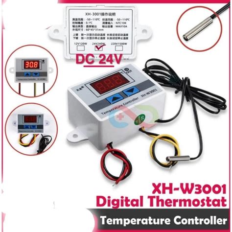 Jual Thermostat Digital AC 220V Termostat Alat Pengatur Suhu Panas XH