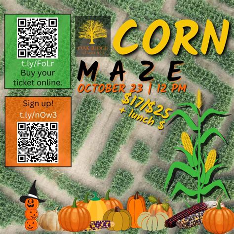 Student: Corn Maze & Pumpkin Patch - Oak Ridge Baptist Church