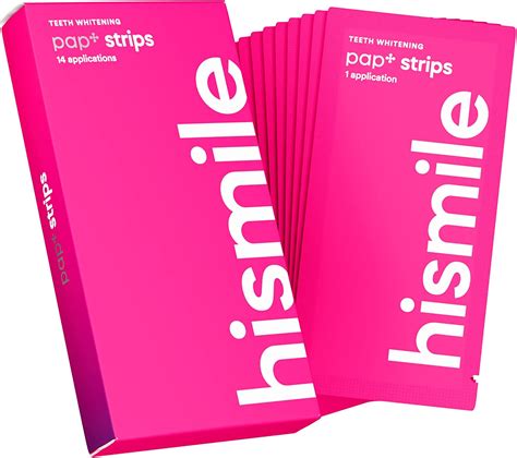 Hismile Pap Teeth Whitening Strips 14 Mccartans Pharmacy