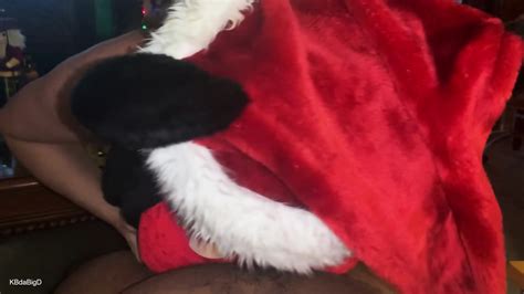 Sexy Milf Holiday Blowjob