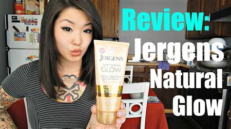 Review Jergens Natural Glow Sunless Tanner Lotion Hellohannahcho Youtube