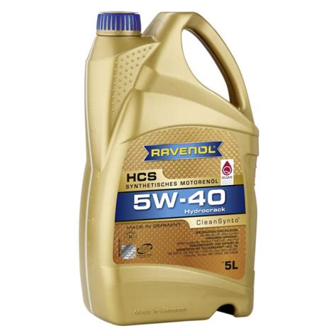 روغن موتور راونول HCS 5W40 - کارکِر