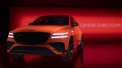 Genesis GV80 Coupe Concept Performance Minded And Nearly Production