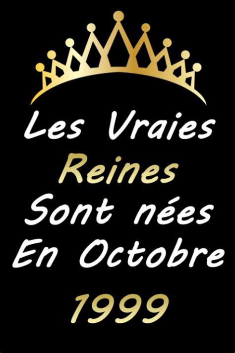 Buy Les Vraies Reines Sont N Es En Octobre Joyeux E