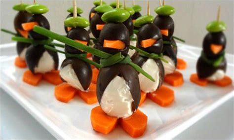St. Patrick Olive Penguin Fruit Platter