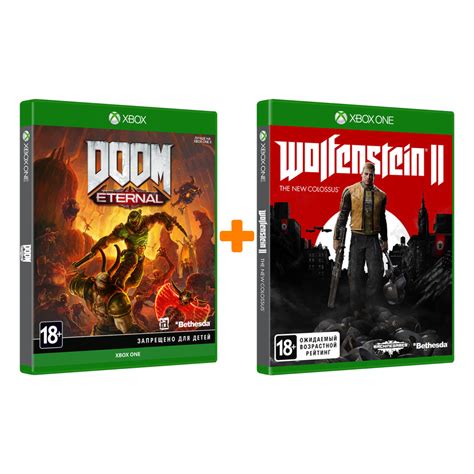 Wolfenstein II: The New Colossus [Xbox One] + DOOM Eternal [Xbox One ...