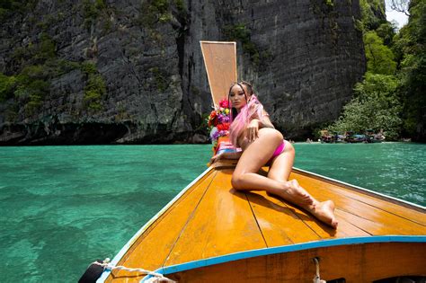 Stunning Monika Fox With Naked Tits In Pink On Boat Nude Pics Xhamster