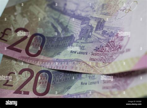 Scottish twenty pound notes hi-res stock photography and images - Alamy