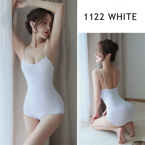 Jual Night Fire Lingerie Sexy Wanita One Piece Renang Swimsuit Cosplay Baju Tidur Shopee Indonesia