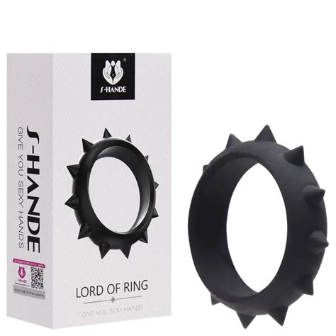 Liby Sex Shop ANEL PENIANO EM SILICONE SOFT TOUCH LORD OF RING S