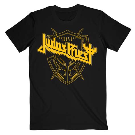 Invincible Shield Linear Tee Judas Priest Store