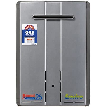 Rinnai Natural Gas Continuous Flow Hot Water System INF EN Hot Water Systems Sydney