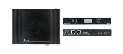 KDS-DEC7 High–performance, highly–scalable, AVoIP Decoder for 4K over 1G network (KDS–7)