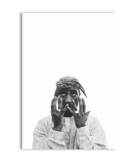 Tupac Framed Poster High Quality 2pac Art Perfect Size Etsy