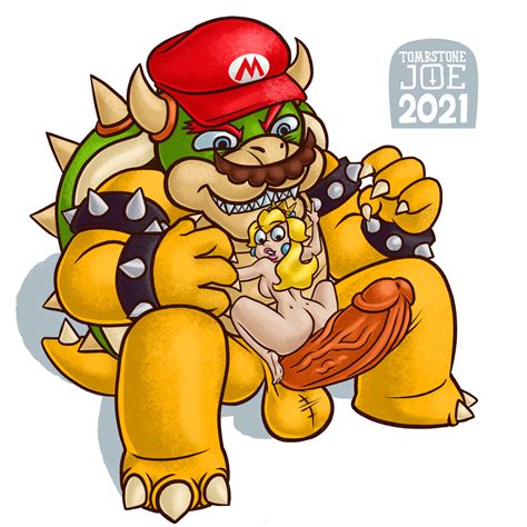 Peach X Bowser Again Version Of By Tombstonejoe Hentai Foundry