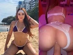 Redhead With Panties On The Side Showing What Her Ass Is Capable Of Carioca Porn Free Sex