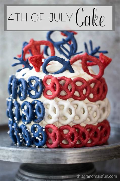 4th Of July Cake T This Grandma Is Fun