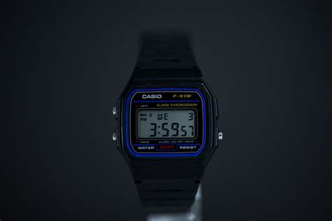 CASIO Water Resist Alarm Chronograph Vintage Wrist Watch | Etsy